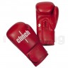 Перчатки боксерские CLINCH AIBA красные кожа