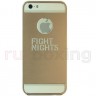 Чехол для iphone 5  Fight Nights золотой