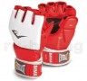 Перчатки тренировочные EVERLAST MMA Grappling кожа красные