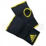 Внутренние перчатки adidas черно жёлтые 