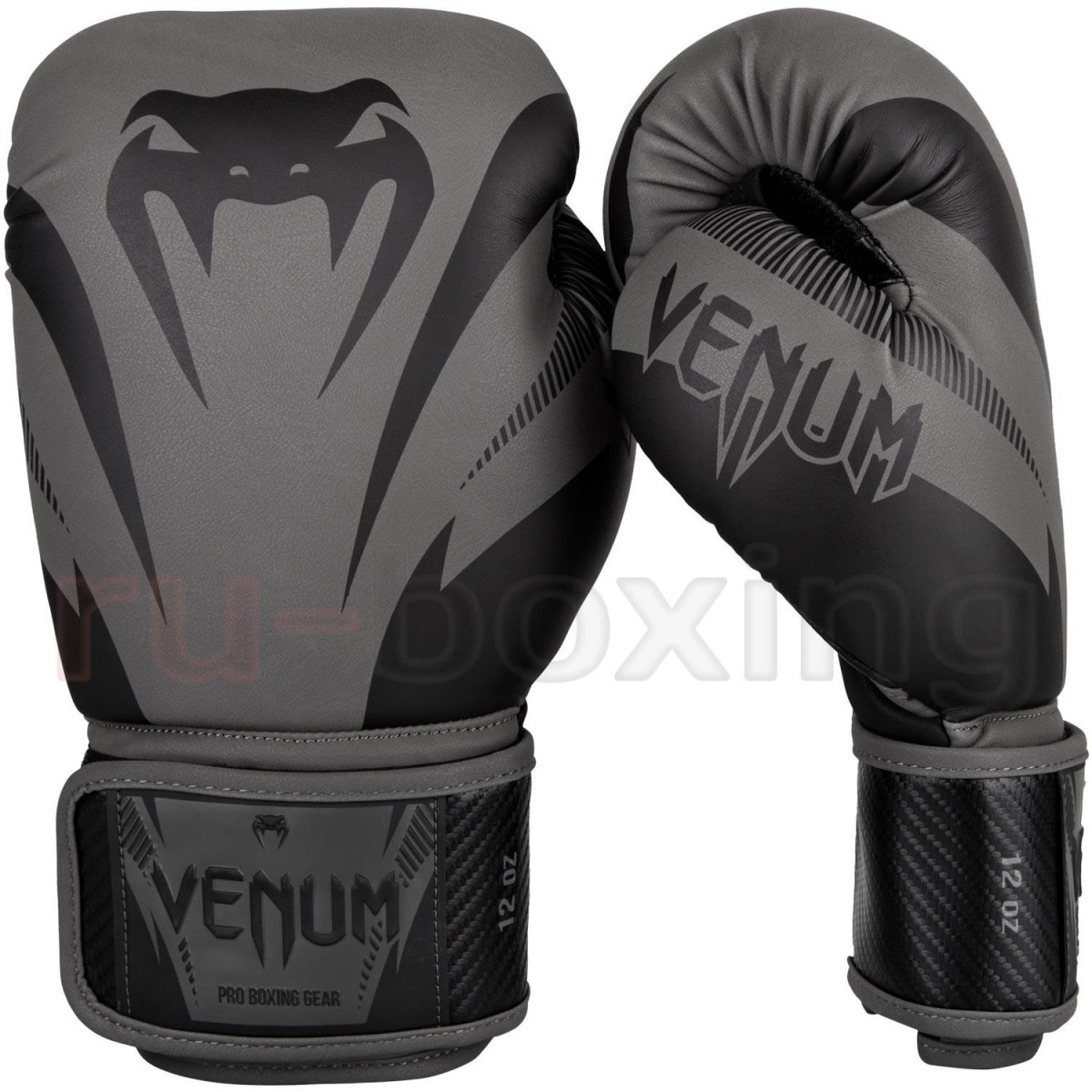 Перчатки боксерские Venum Impact black black