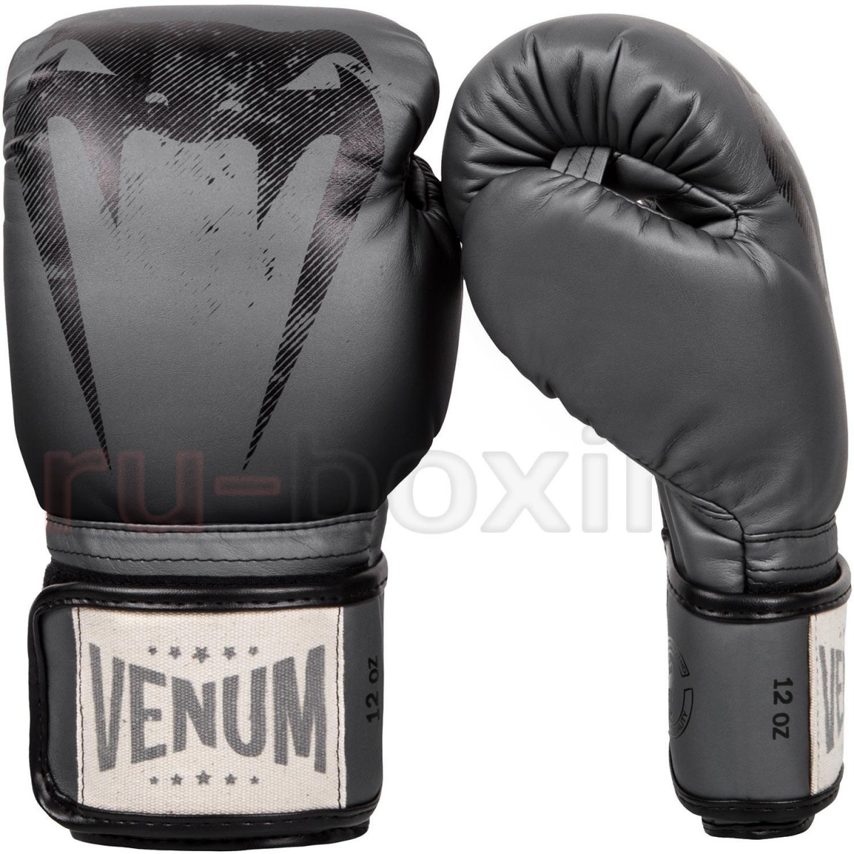 Перчатки боксерские Venum Giant Sparring серый
