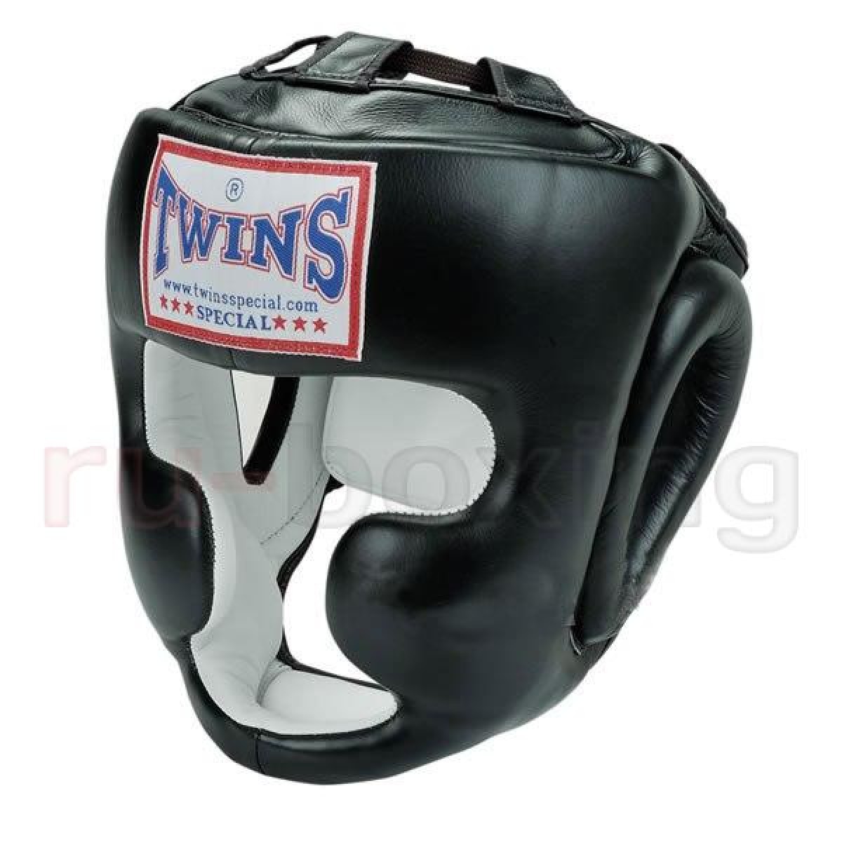 Шлем TWINS тренировочный с подбородком черный 6