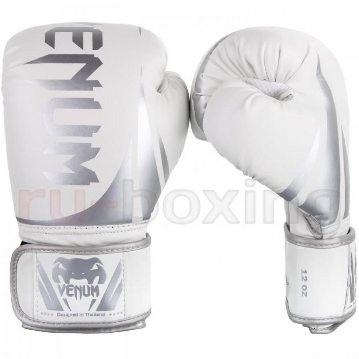 Боксерские перчатки Venum Challenger 2 0 White Silver