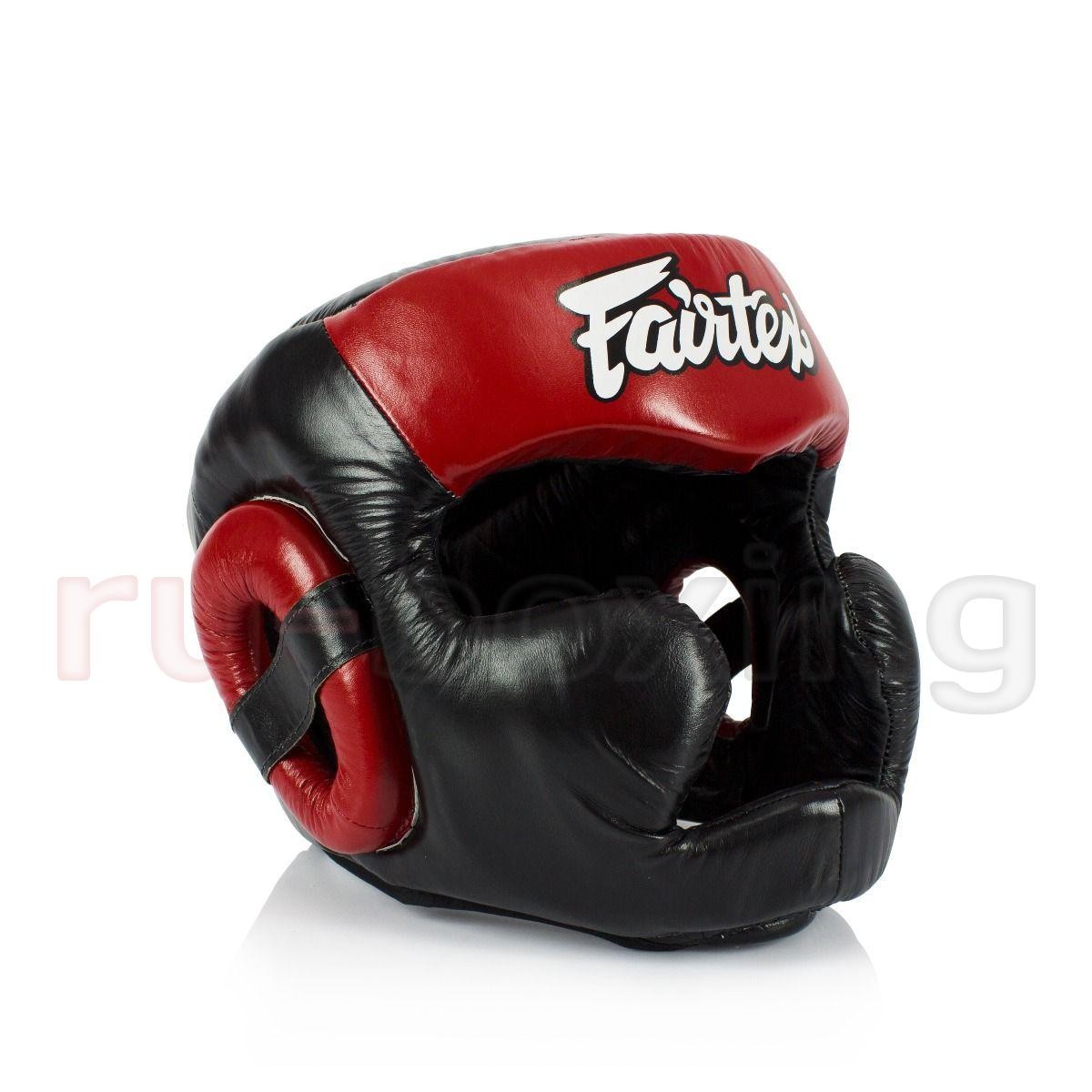 Шлем FAIRTEX HG13 Black Red