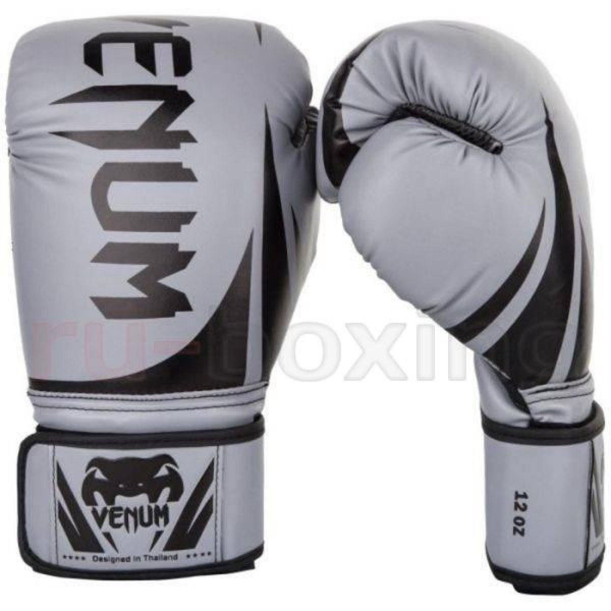 Боксерские перчатки Venum Challenger 2 0 Black Grey